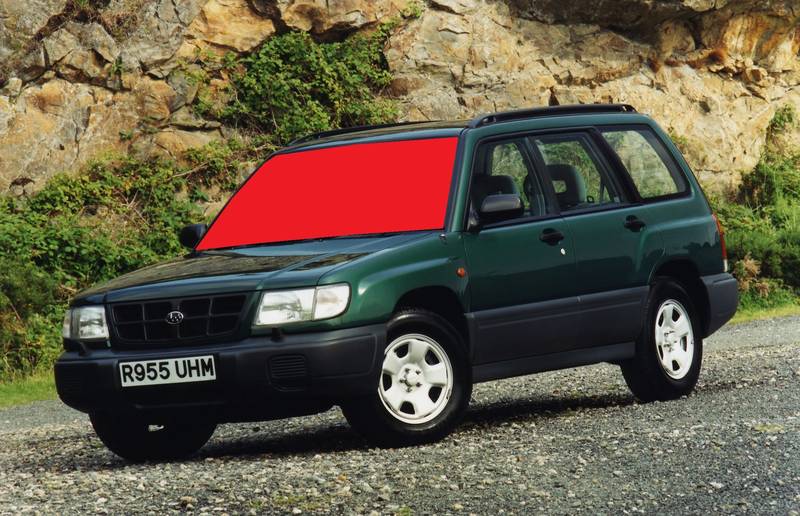 Стекло лобовое SUBARU FORESTER 1997-02г. (пр-во XYG) ГС 103754 (предоплата 400 грн) - фото