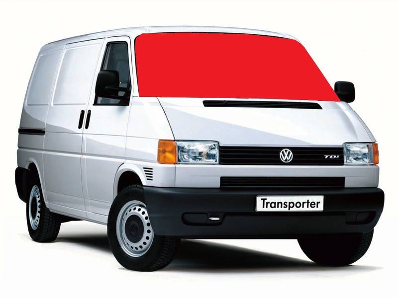 Стекло лобовое VW TRANSPORTER T4 1990-03г. МПЗ, антена (пр-во SAFE GLASS Украина) ГС 101851 (предоплата 350 - фото