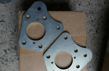 Пластины для задних дисковых тормозов ВАЗ 2108-2172 (2ШТ) (пр-во Stinger)