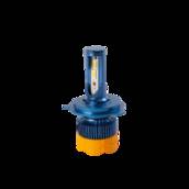 Лампа светодиодная цоколь H4 blue к-кт 2 шт 12 24V 60W 4800Lm +вентилятор АТП GT7 (цоколь H4) blue Предоплата