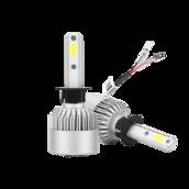 Лампа светодиодная цоколь H1 (комплект 2 шт) 12,24V, 36W, 4000Lm + вентилятор АТП S2 (цоколь H1) Предоплата