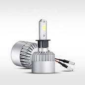 Лампа светодиодная цоколь H3 (комплект 2 шт) 12,24V, 36W, 4000Lm + вентилятор АТП S2 (цоколь H3)Предоплата