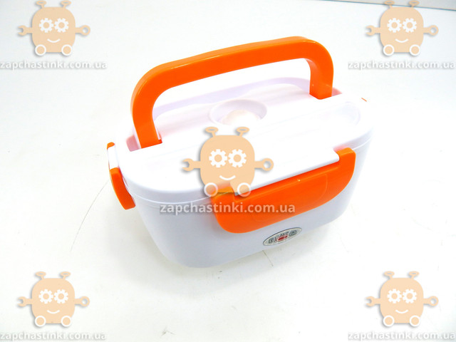 Ланч бокс ОРАНЖ с подогревом от сети 220В Electric lunch box G 3531 (Предоплата 150грн) - фото №2