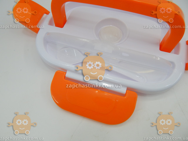 Ланч бокс ОРАНЖ с подогревом от сети 220В Electric lunch box G 3531 (Предоплата 150грн) - фото №4