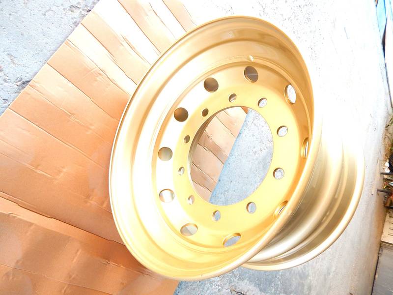 Диск колесный R22,5х11,75 10х335 ET 0 DIA281 (прицеп) барабанные тормоза GOLD (Турция) О 44311148791 - фото №5