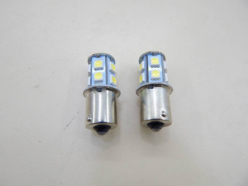 Лампа СВЕТОДИОДНАЯ габаритов БЕЛАЯ 13LED 1 конт. 12В (2ШТ) (пр-во КВАНТ) З 954233 - фото №2