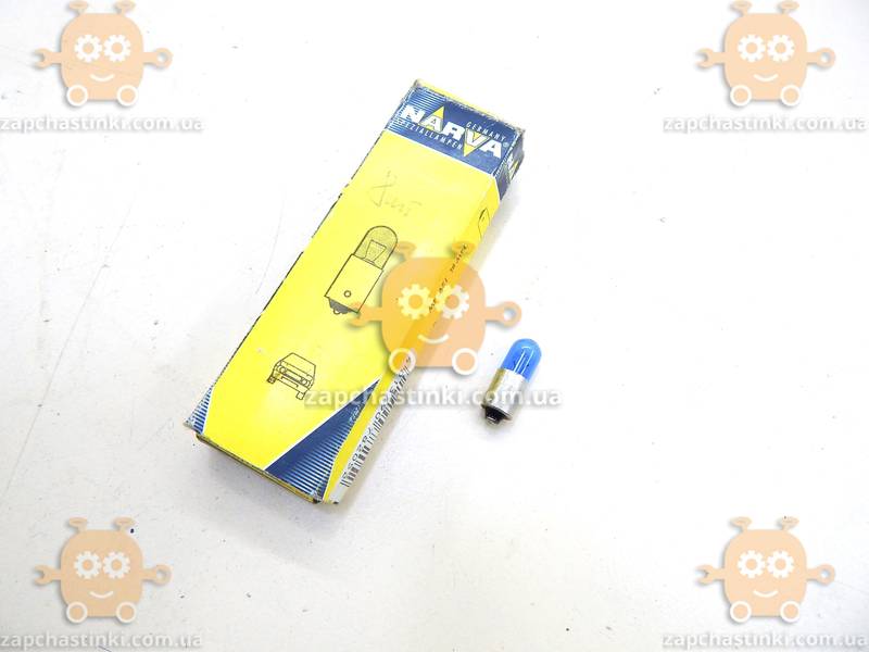 Лампа накаливания T4W 12V 4W BA9s RANGE POWER BLUE+ (пр-во Narva) О 4637906574 - фото №2