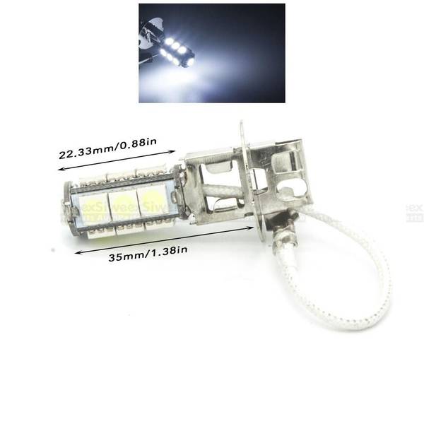Лампа автомобильная Н3 12V LED на 13 диодов больших ЯРКАЯ ОЧЕНЬ! (цена за 1шт) 170.763 - фото №2