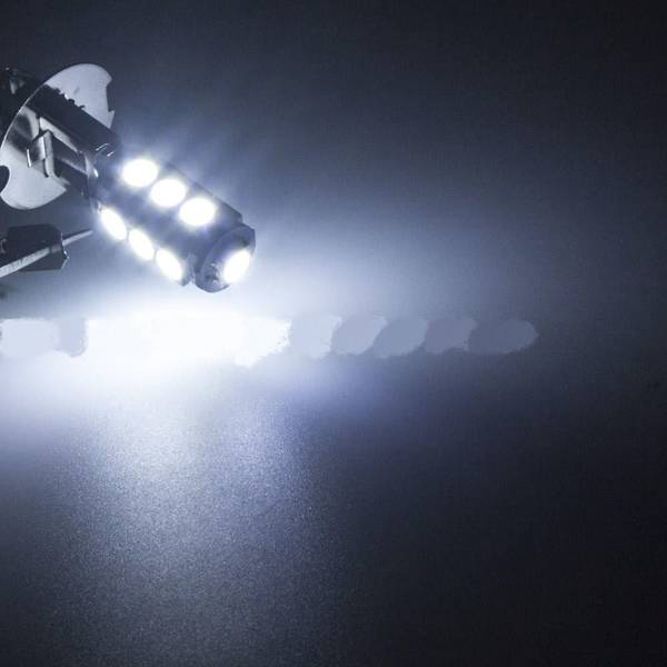 Лампа автомобильная Н3 12V LED на 13 диодов больших ЯРКАЯ ОЧЕНЬ! (цена за 1шт) 170.763 - фото №3