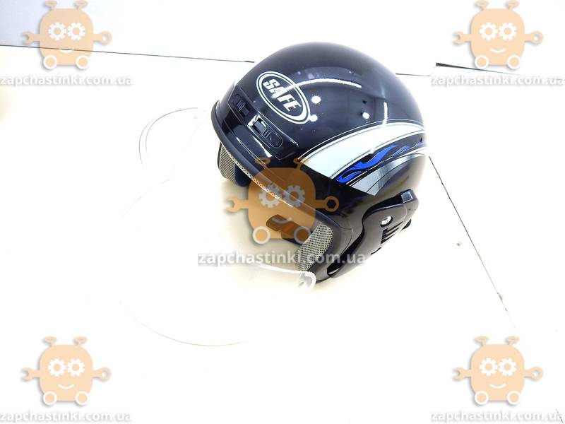 Багажник мото КОФРА пластик большая со шлемом с бородой (38.5х34х26см) ПД 83602 - фото №6