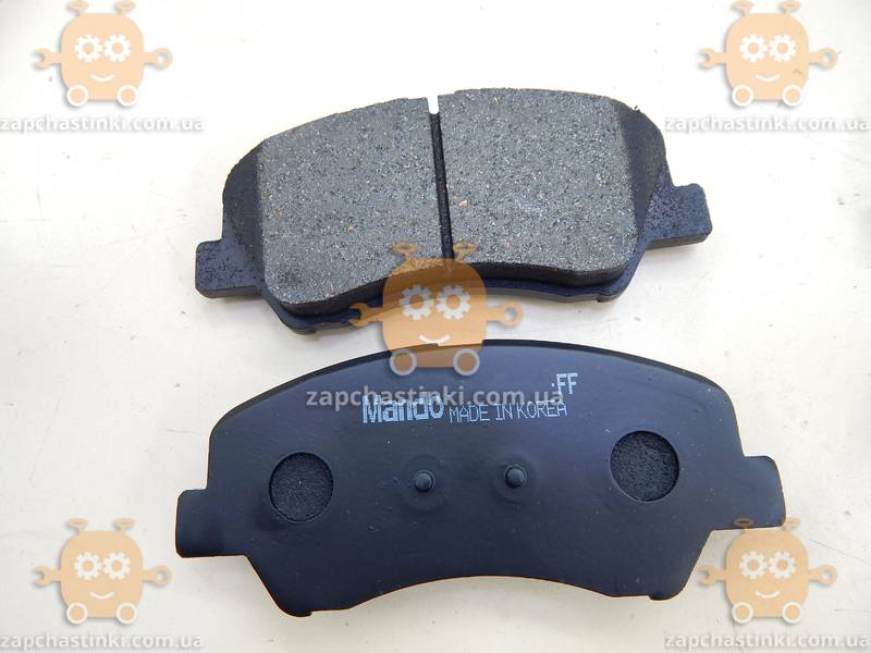 Колодки тормозные дисковые HYUNDAI ACCENT передние (пр-во Mando Корея) О 61001050515 - фото №4