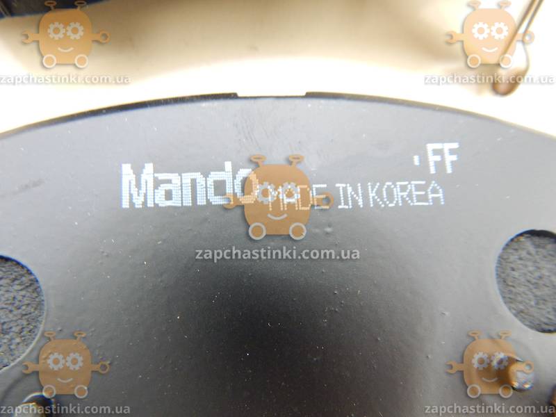 Колодки тормозные дисковые HYUNDAI ACCENT передние (пр-во Mando Корея) О 61001050515 - фото №6