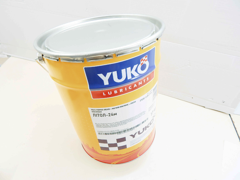 Смазка Литол-24 17,5кг ведро 20л (пр-во YUKOIL Украина) З 552093 - фото