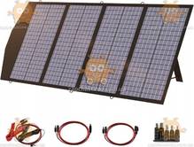 Солнечная панель 140W 650?1580мм ЧЕРНАЯ black для старлинк, автоаккумулятора, ноутбука (Allpowers Тайвань)