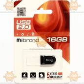Флешка USB 2.0 16Gb mini Scorpio black (флеш-память, накопитель) (пр-во Mibrand Тайвань) ПД 256800