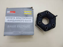 Муфта карданного вала ВАЗ 2101 - 2107, 2121 НИВА эластичная (кардана) (пр-во RUTEX) ПД 76315 ПИР 37783
