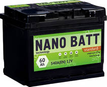 Аккумулятор NANO BATT 60Ач (540A) Standart
