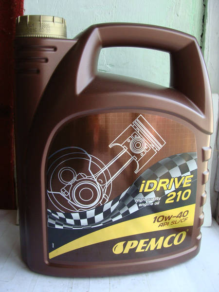 Масло моторное PEMCO 10w-40 4л полусинтетика (пр-во PEMCO Germany) - фото