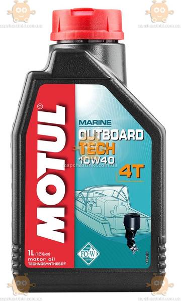 Масло лодочное OUTBOARD TECH 4T 1л (пр-во Франция) З 227533 - фото
