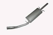 Глушитель DAEWOO LANOS, SENS под хомут (овальный) ЭКОНОМ (пр-во Тернополь ТМК Украина) ПД 378819