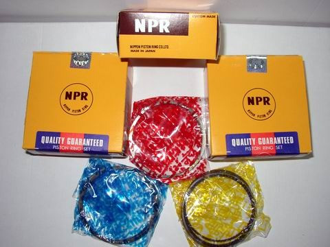 Кольца поршневые Москвич 82,0 (к-кт) (пр-во Nippon Piston Ring (NPR) Япония) - фото