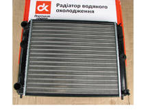 Радиатор охлаждения Таврия Славута (основной) алюминий (пр-во ДК) О 371301