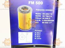 Масляный фильтр MERCEDES (пр-во FUSION Германия) ФЮ FM 500