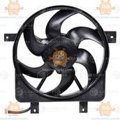 Вентилятор охлаждения радиатора ВАЗ 2170 - 2172 (с кожухом) (пр-во Luzar Завод) ЗЕ 56757
