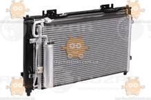 Радиатор охлаждения ВАЗ 2170 - 2172 (+ радиатор кондиц + вентиляторы) (А, С Halla) (Luzar Россия) ЗЕ 56769