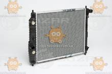 Радиатор охлаждения AVEO (L=480) автомат (алюминий-паяный) (пр-во Luzar Завод) ЗЕ 00000092