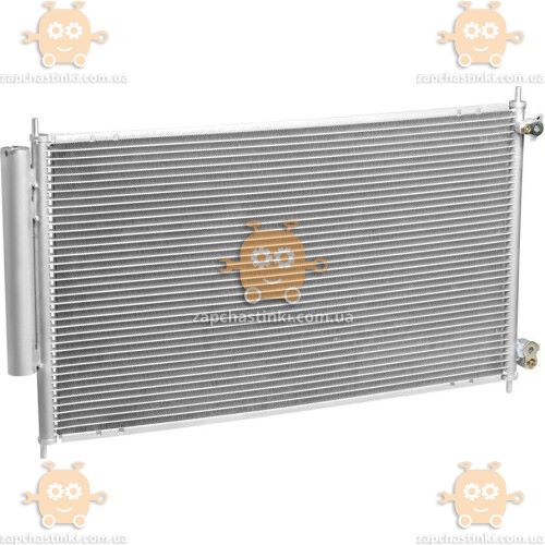 Радиатор кондиционера Accord 2.0, 2.4 (от 2003г) АКПП, МКПП с ресивером (пр-во Luzar Завод) ЗЕ 46360 - фото