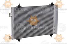 Радиатор кондиционера Citroen C4 1.4i, 1.6i, 2.0i (от 2004г) с ресивером (пр-во Luzar Завод) ЗЕ 58909
