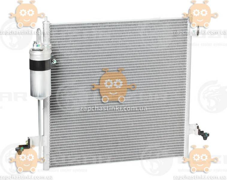 Радиатор кондиционера L200 2.5TD (от 2006г) АКПП, МКПП (пр-во Luzar Россия) ЗЕ 40273 - фото