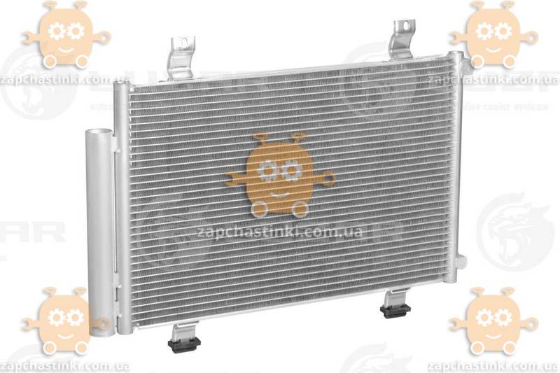 Радиатор кондиционера Swift 1.2, 1.3, 1.5 (от 2005г) с ресивером (пр-во Luzar Россия) ЗЕ 46365 - фото