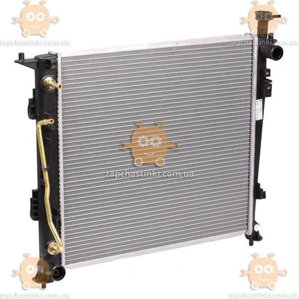Радиатор охлаждения Kia Sorento III (от 2014г) 2.2D AT (пр-во Luzar Завод) ЗЕ 15460 - фото