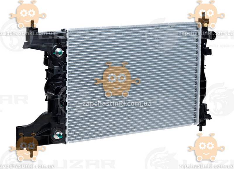 Радиатор охлаждения Cruze 1.6, 1.8 (от 2009г) АКПП (пр-во Luzar Россия) ЗЕ 22414 - фото