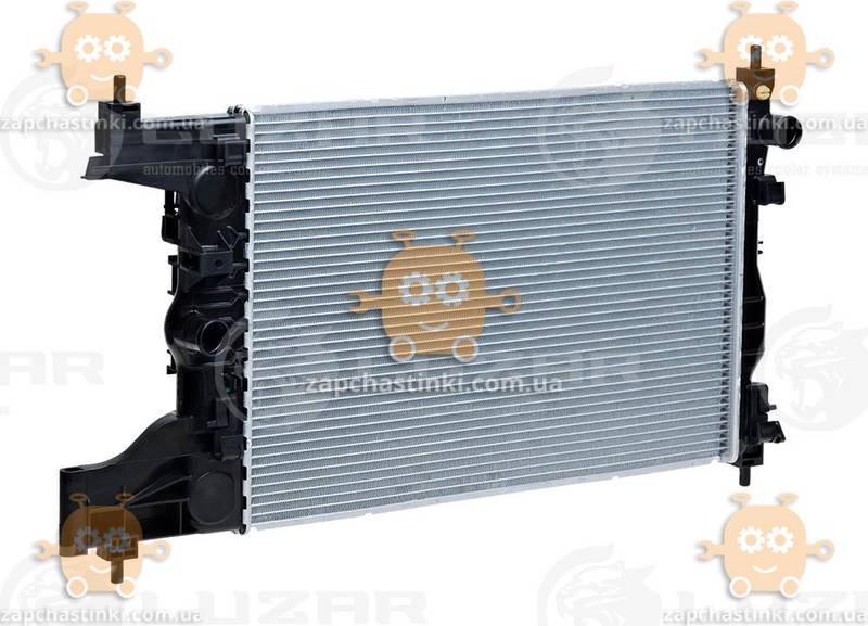 Радиатор охлаждения Cruze 1.6, 1.8 (от 2009г) МКПП (пр-во Luzar Завод) ЗЕ 22411 - фото
