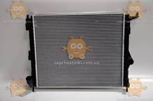 Радиатор охлаждения Logan 1.4 1.6 (от 2008г) Duster 1.6 (от 2010г) МКПП (алюминий паяный) (Luzar) ЗЕ 00000700