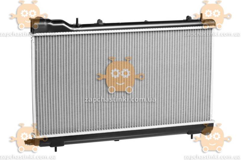 Радиатор охлаждения Subaru Forester S11 (от 2002г) без горловины МКПП, АКПП (пр-во Luzar Россия) ЗЕ 48388 - фото