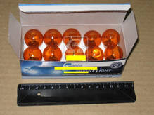 Лампа указателей поворотов и стоп-сигналов оранж. BA15s Amber 12V P21W (TEMPEST Тайвань) О 4905874077