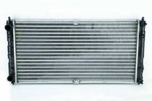 Радиатор охлаждения ВАЗ 2123 НИВА ШЕВРОЛЕ алюминиевый (основной) (пр-во FLAGMUS Тайвань) ПД 312756