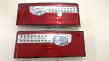 Фонари ВАЗ 2108 - 21099 задние ТЮНИНГ LED красный (комплект 2шт) (пр-во P.R.C.) ПИР 62519
