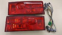 Фонари ВАЗ 2108 - 21099 задние ТЮНИНГ LED красный полностью (комплект 2шт) (пр-во P.R.C.) ПИР 62522