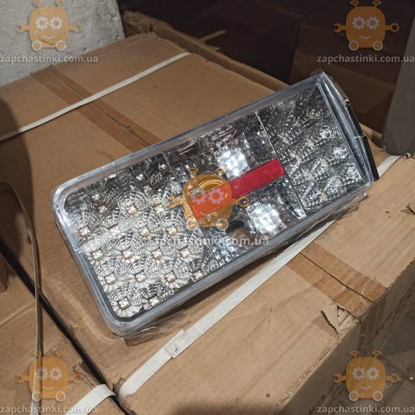 Фонари ВАЗ 2106, 2121 НИВА задние (2шт) LED белые ТЮНИНГ (пр-во АвтоЛайт) ПД 343645 - фото