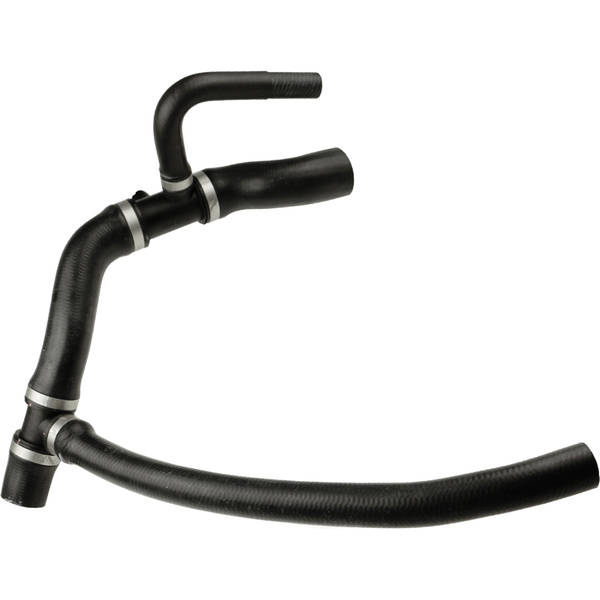 Патрубок радиатора LAND ROVER Defender, Discovery II 2.5D 1998 - 2016г OEM Y90281 / PEH101080 (YTT) ВС - фото