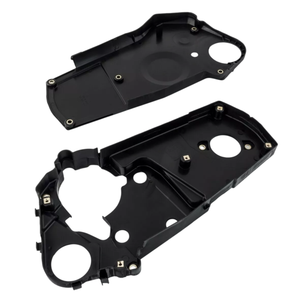 Крышка ремня ГРМ OPEL Vectra B, Omega B, Astra F (внутренняя + наружная) OEM 221201/90411303KIT (CABU) ВС - фото