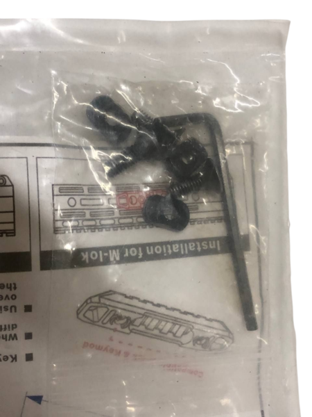 Планка Пикатинни 11 секций (15см) на M-LOK, KeyMod, QD разъем, антабки АЛЮМИНИЙ 2 СОРТ (пр-во MGPCQB) ВС7 - фото №3