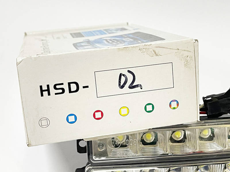 Дневные ходовые огни DRL-10 LED 10 диодов 12В 5Втх2шт 800Lm 190х38х28мм (2шт) 0087-02 (пр-во Завод) ВС - фото №2