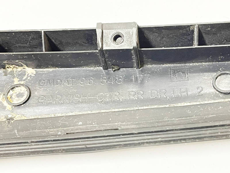 Накладка двери CHEVROLET LACETTI задней левой вертикальная БУ OEM 96548177 (пр-во GM) ВС4 Предоплата - фото №2