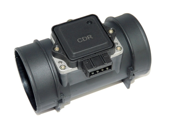 Датчик расхода воздуха (4 pin) OPEL Astra F, Omega B, Vectra 1.8, 2.0 1992-2001г OEM 5WK9612 (Тайвань) ВС - фото